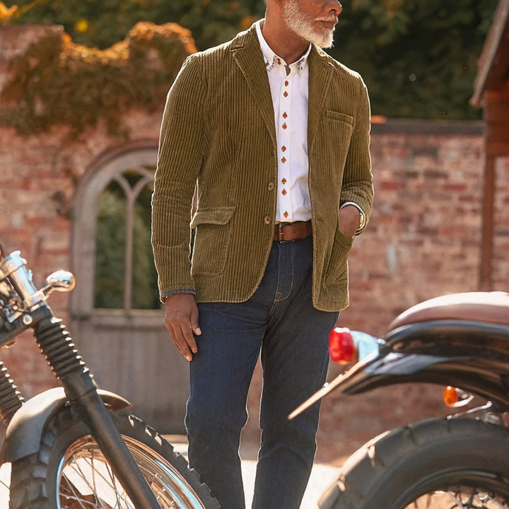 Adrien – Blazer en Velours Côtelé pour Homme