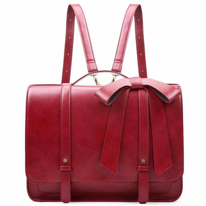 Knoten - Sac Retro Twist en Bleu-Rose
