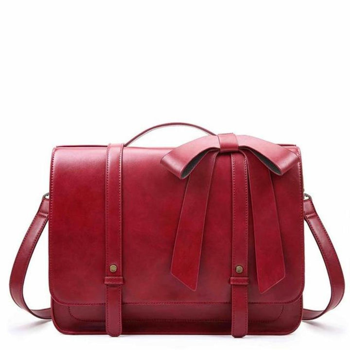 Knoten - Sac Retro Twist en Bleu-Rose