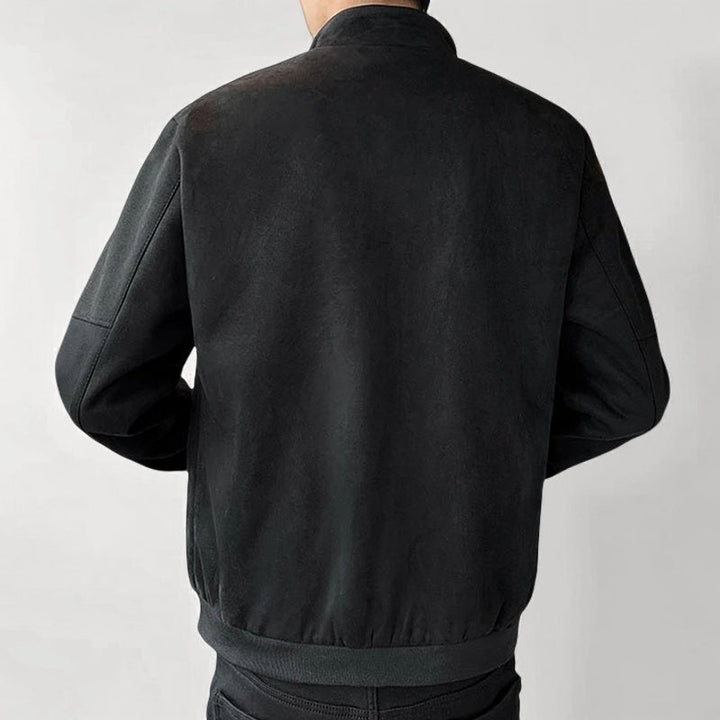 Manteau en Velours Suédé Regent