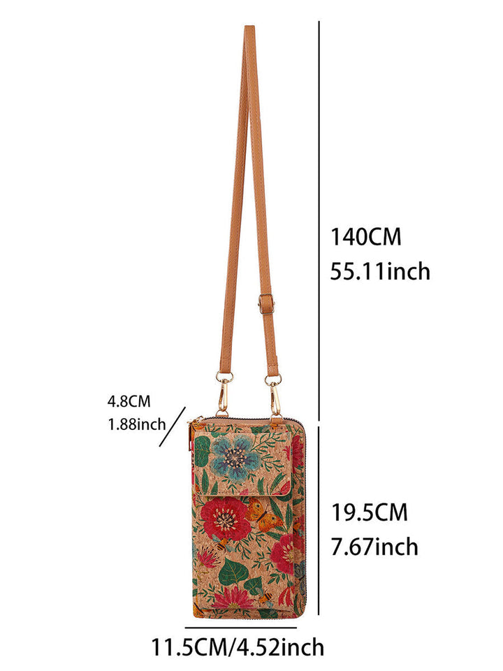 Nina - Accessoire de sac à bandoulière Boho-Fleurs
