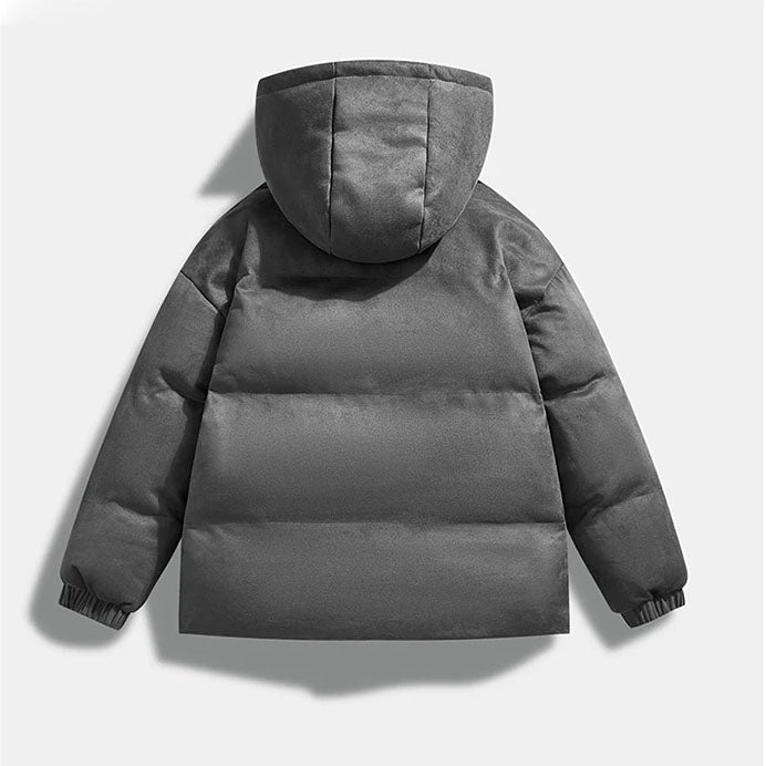 Manteau Puffer en Suède Brayden pour l’Hiver