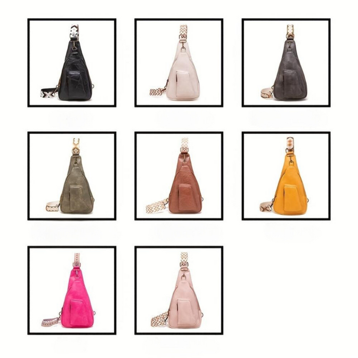 Nina - Sac à bandoulière Retro Chic