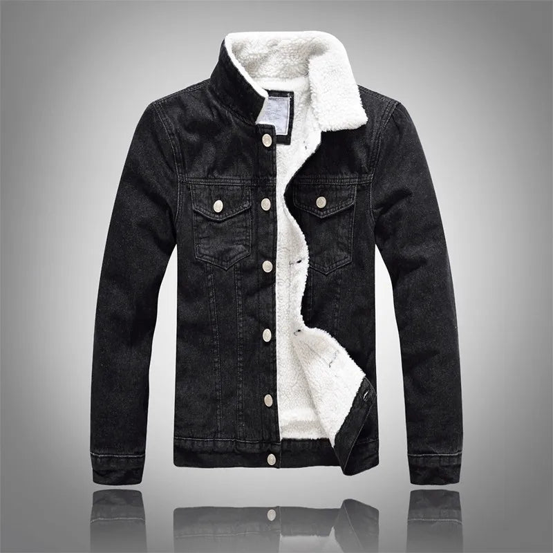 Veste en Denim Sherpa Ridgehaven