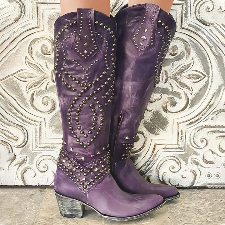 La Maison Élise® | Bottes Western Élevées