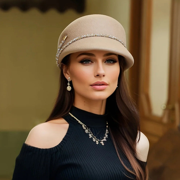 Cloche en Laine Cristaline Celestine