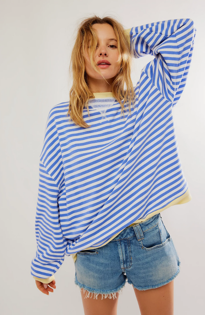 Pull Oversize Rayé