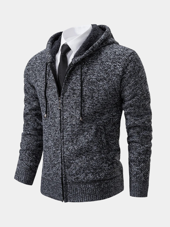 Maurice | CARDIGAN AVEC ZIP EN POLAIRE