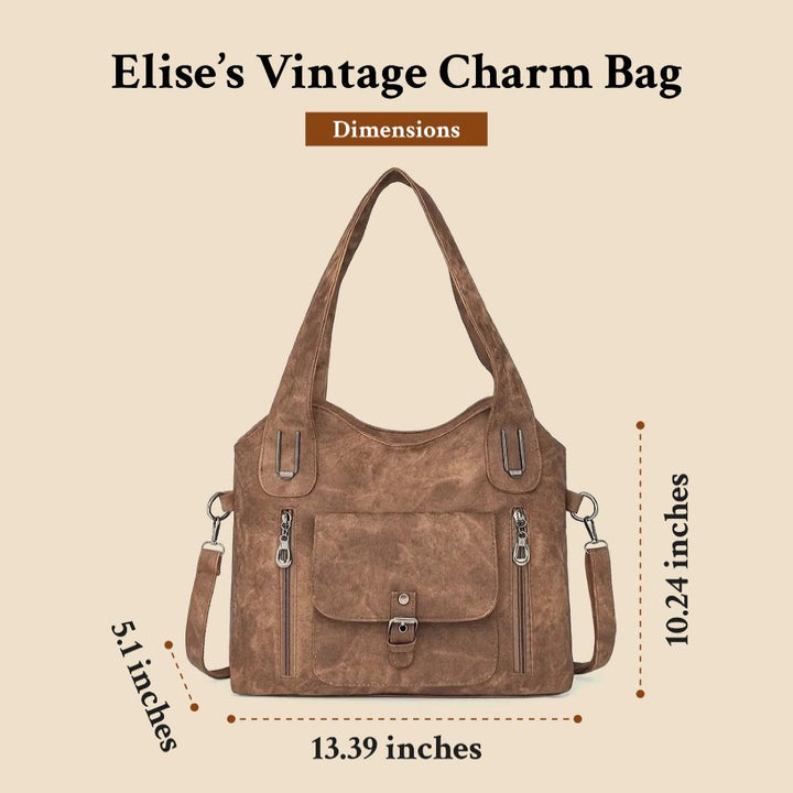 Le Charme Vintage d'Elise | Sac à Bandoulière (ACHETEZ 1 OBTENEZ 1 GRATUIT)