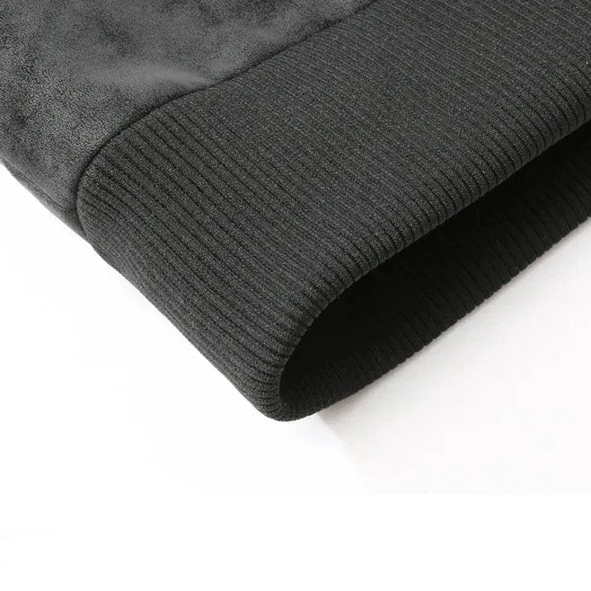 Veste Bomber en Cuir de Cerf Langston