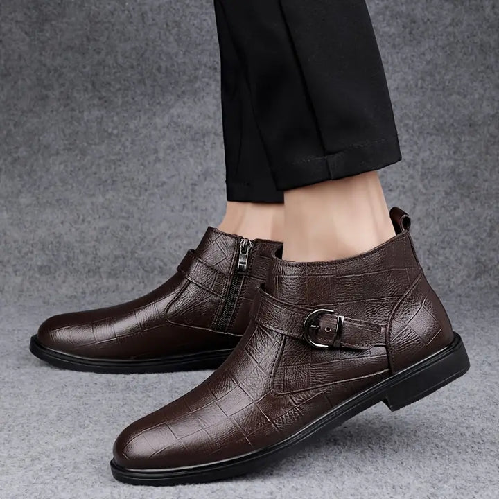 Jackson - Bottines en cuir ranger