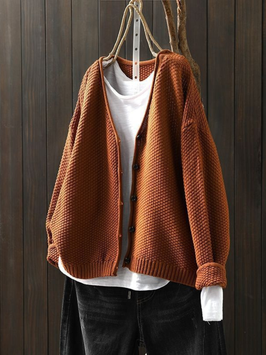 Eléonore – Cardigan en tricot élégant