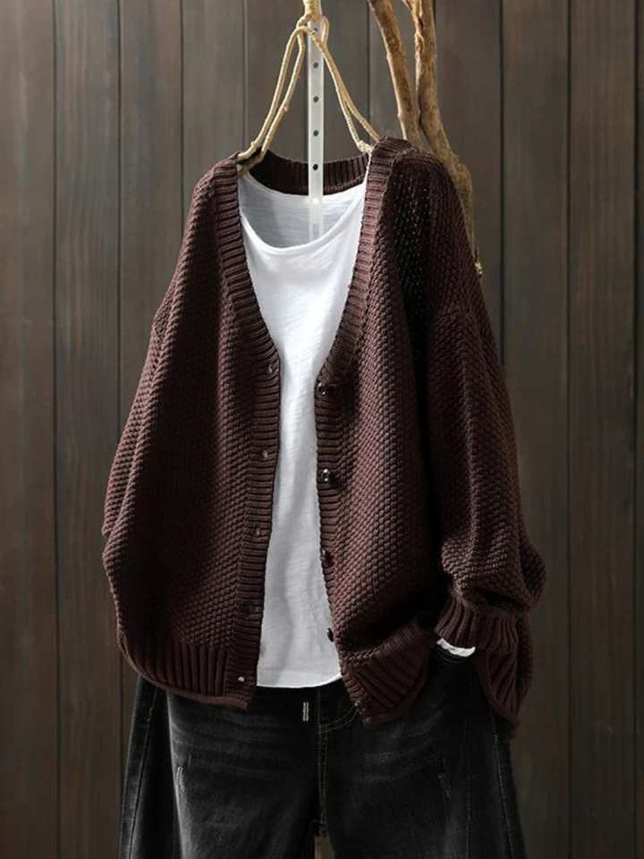 Eléonore – Cardigan en tricot élégant