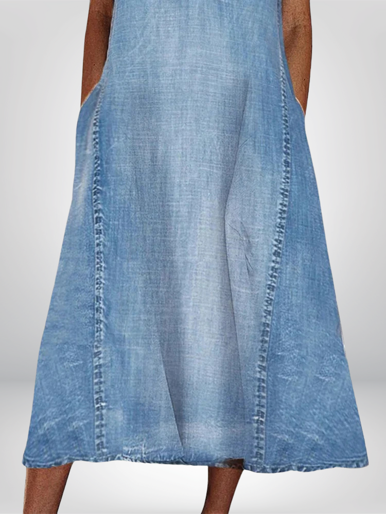 Belle® | Robe en Denim Confort