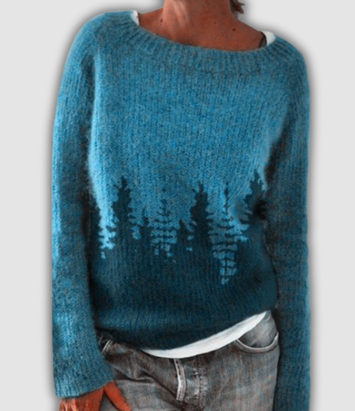 Nora - Pull rétro chic