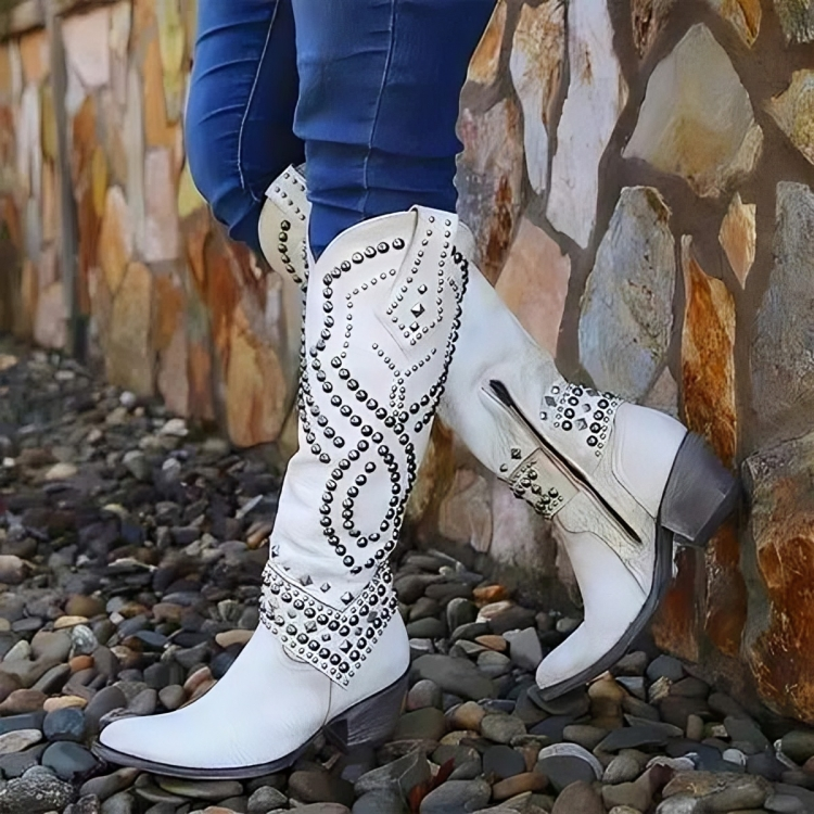 La Maison Élise® | Bottes Western Élevées