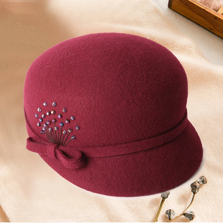 Béret Cloche en Laine Eleanor