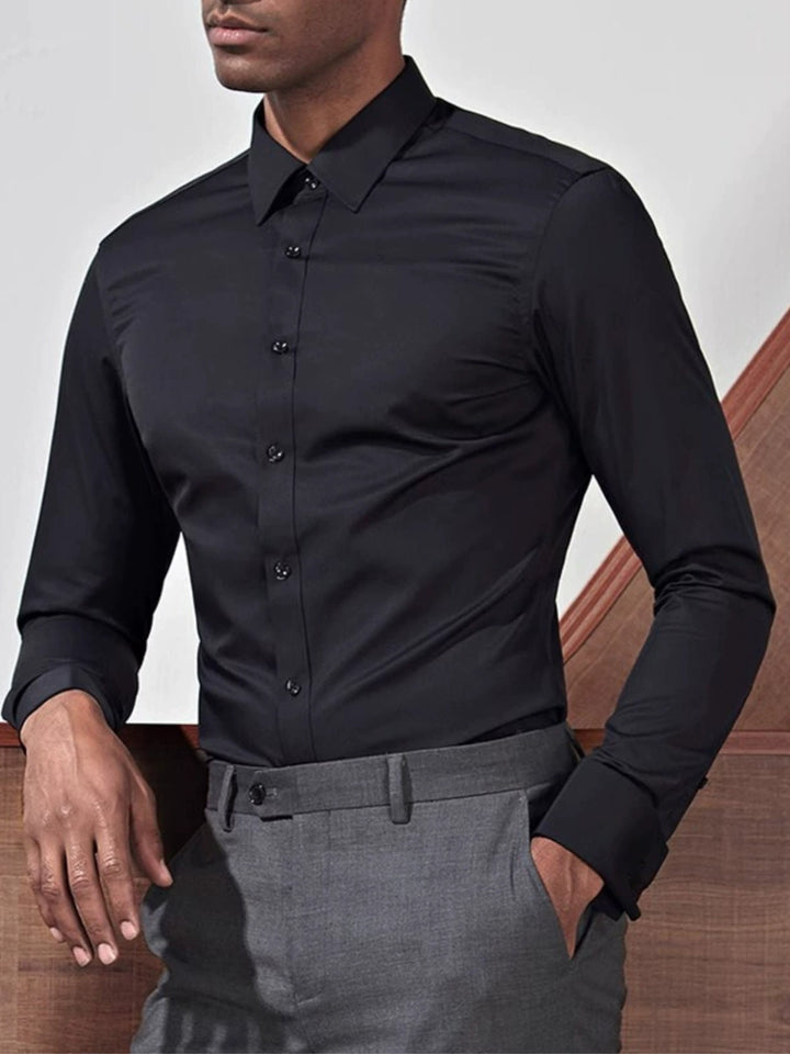 Léon – Chemise stretch élégante