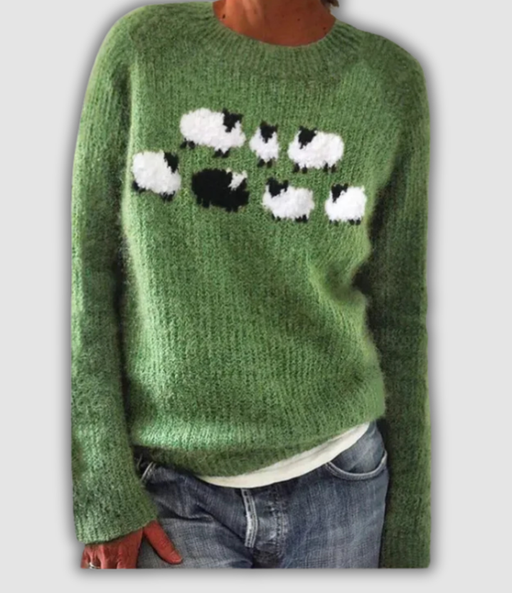 Amélie - Pull rétro élégant