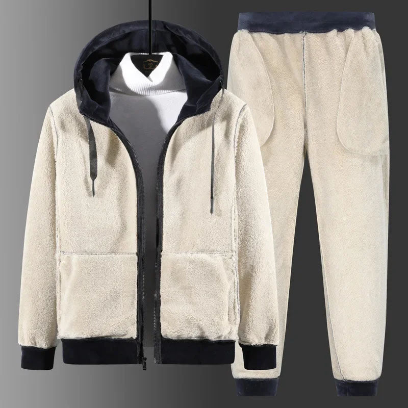 Ensemble d'Hiver Doublé en Fleece SilverFox