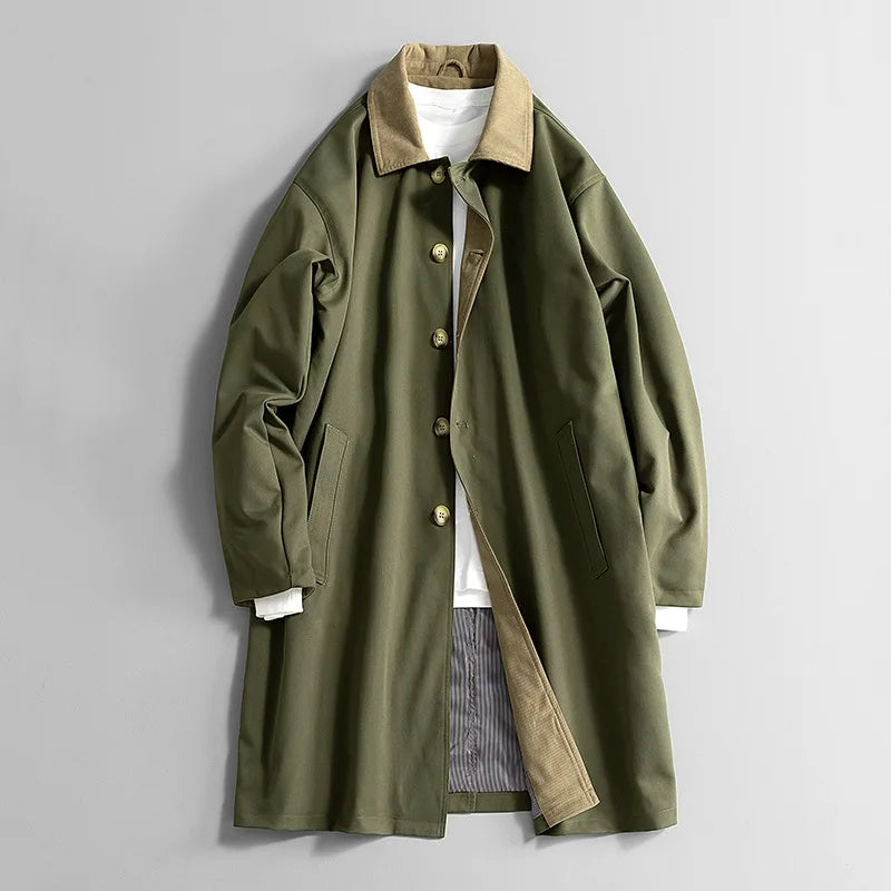 Manteau Long Harrington Crest