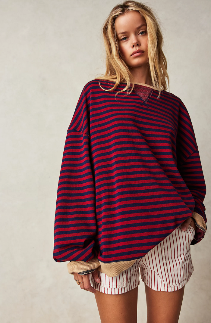 Pull Oversize Rayé