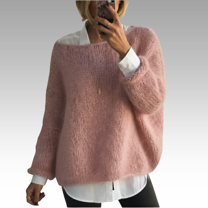 Sofia™ - Pull en Tricot Intemporel avec Aspect Doux