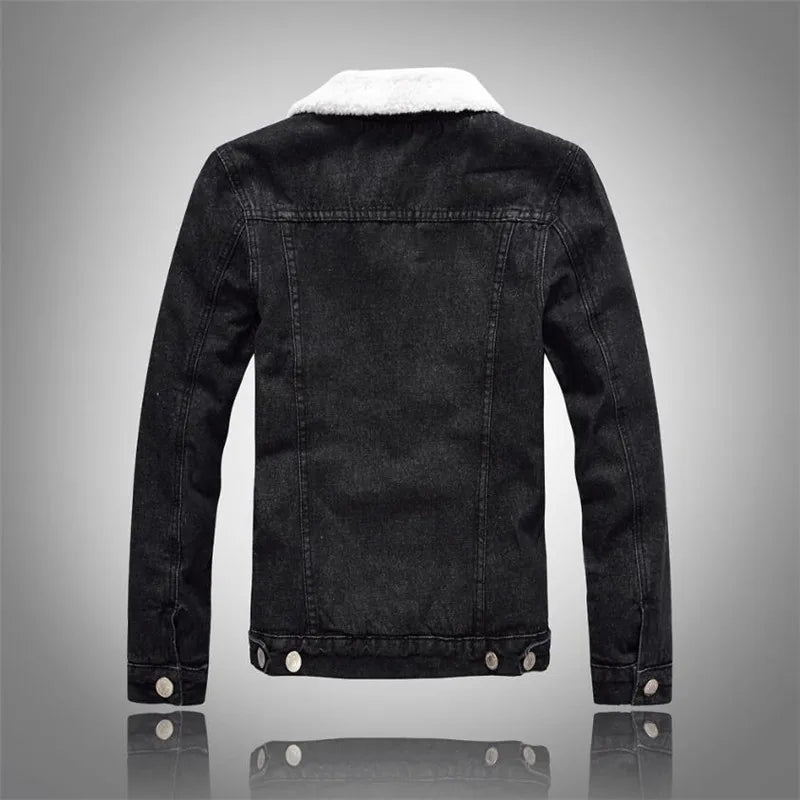 Veste en Denim Sherpa Ridgehaven