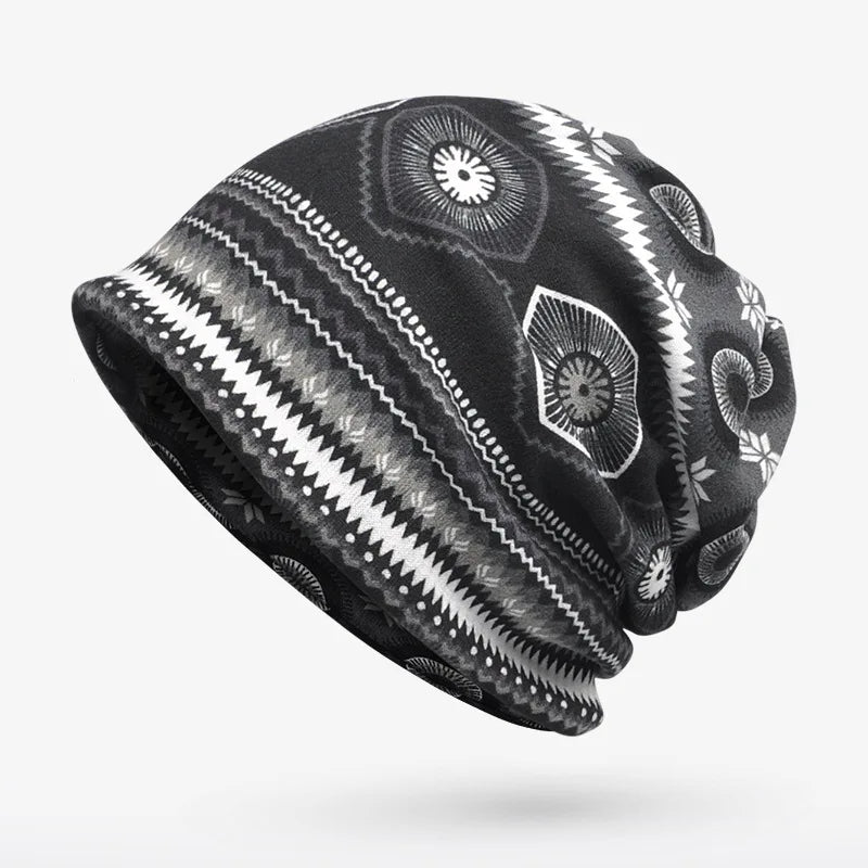 Bonnet Turban Tricot Élégance Rétro