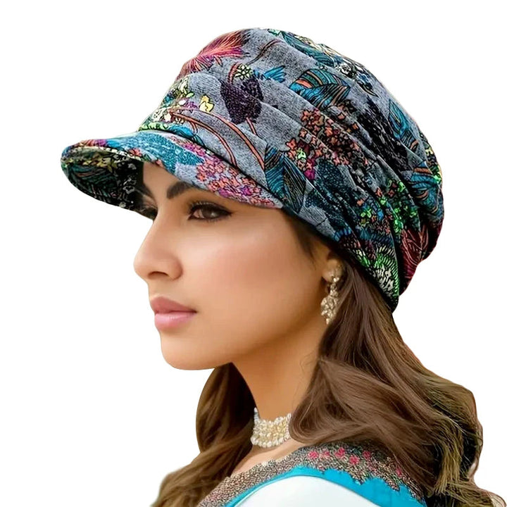 Casquette en Velours Florencia