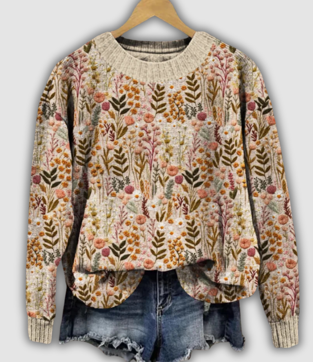 Larissa - Sweatshirt doux et raffiné