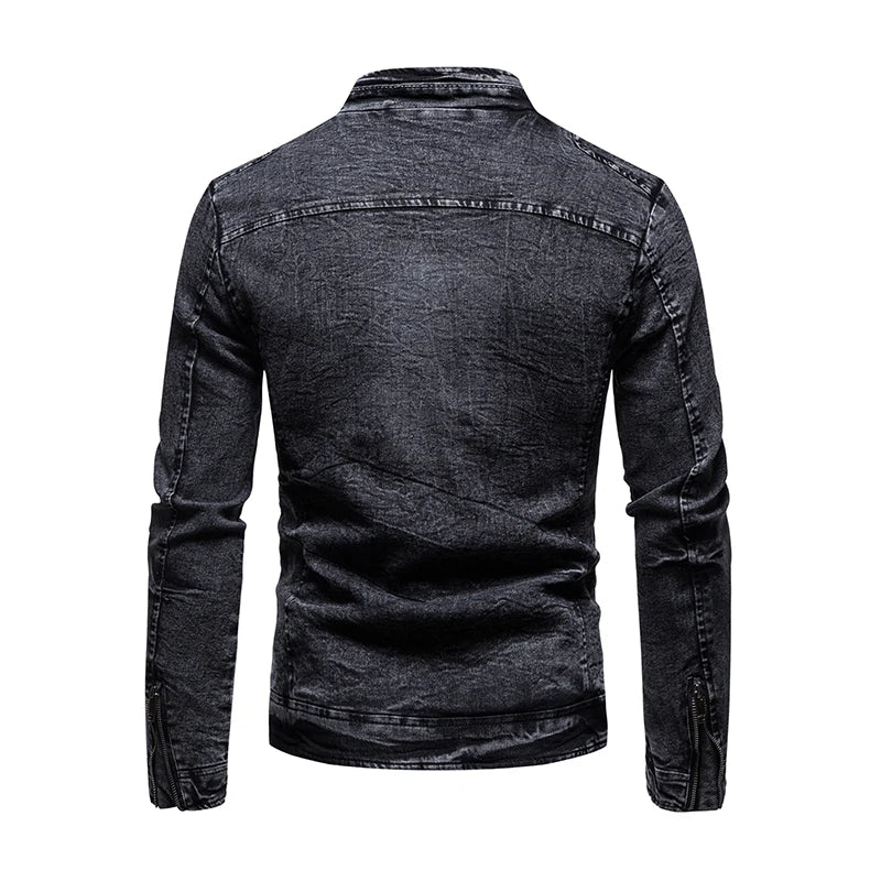 Veste rétro slim fit Helvetia Kraft pour hommes
