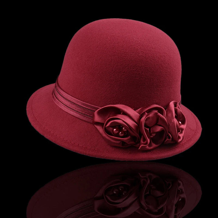 Cloche en Laine Evelyn Rose