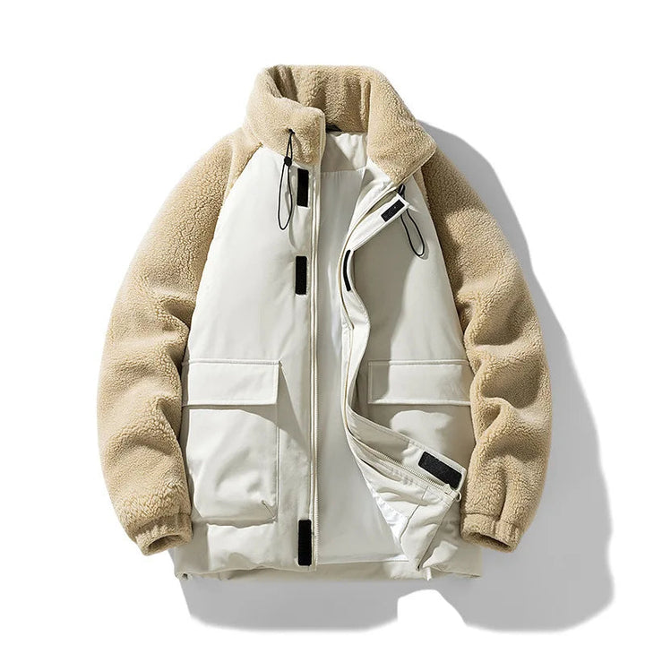 Veste Parka en Laine de Mouton Langley