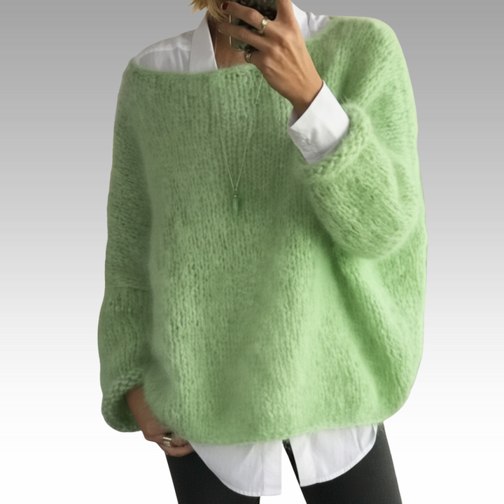 Sofia™ - Pull en Tricot Intemporel avec Aspect Doux