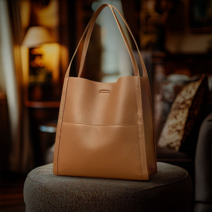 Talia - Sac à main de luxe en cuir souple
