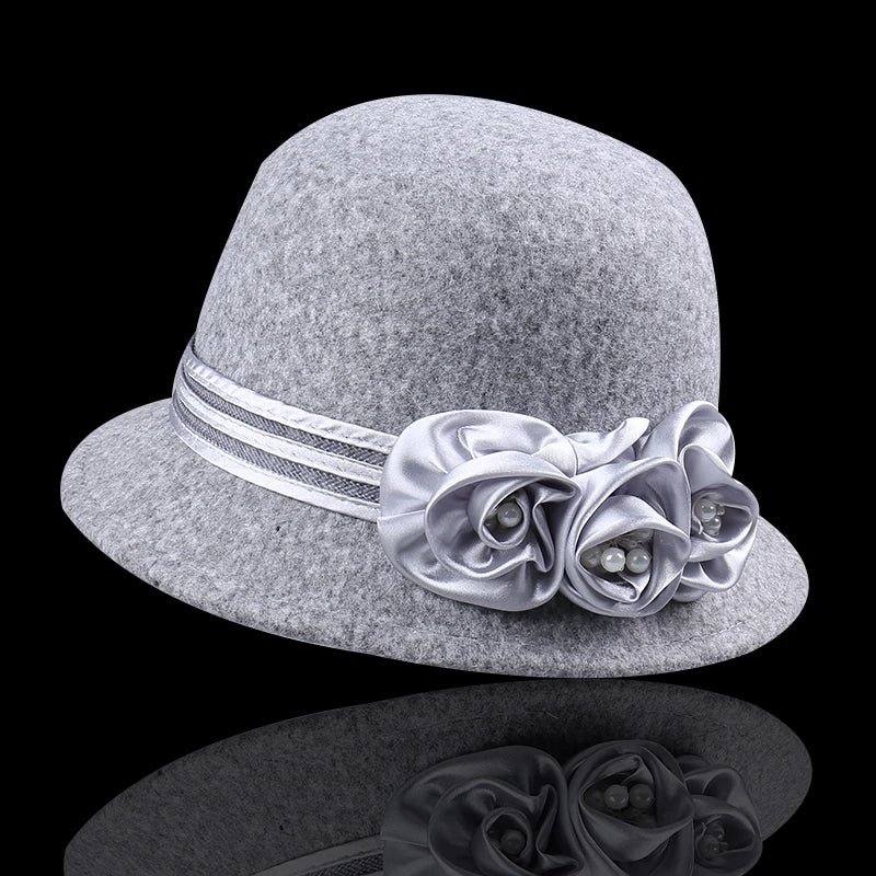 Cloche en Laine Evelyn Rose