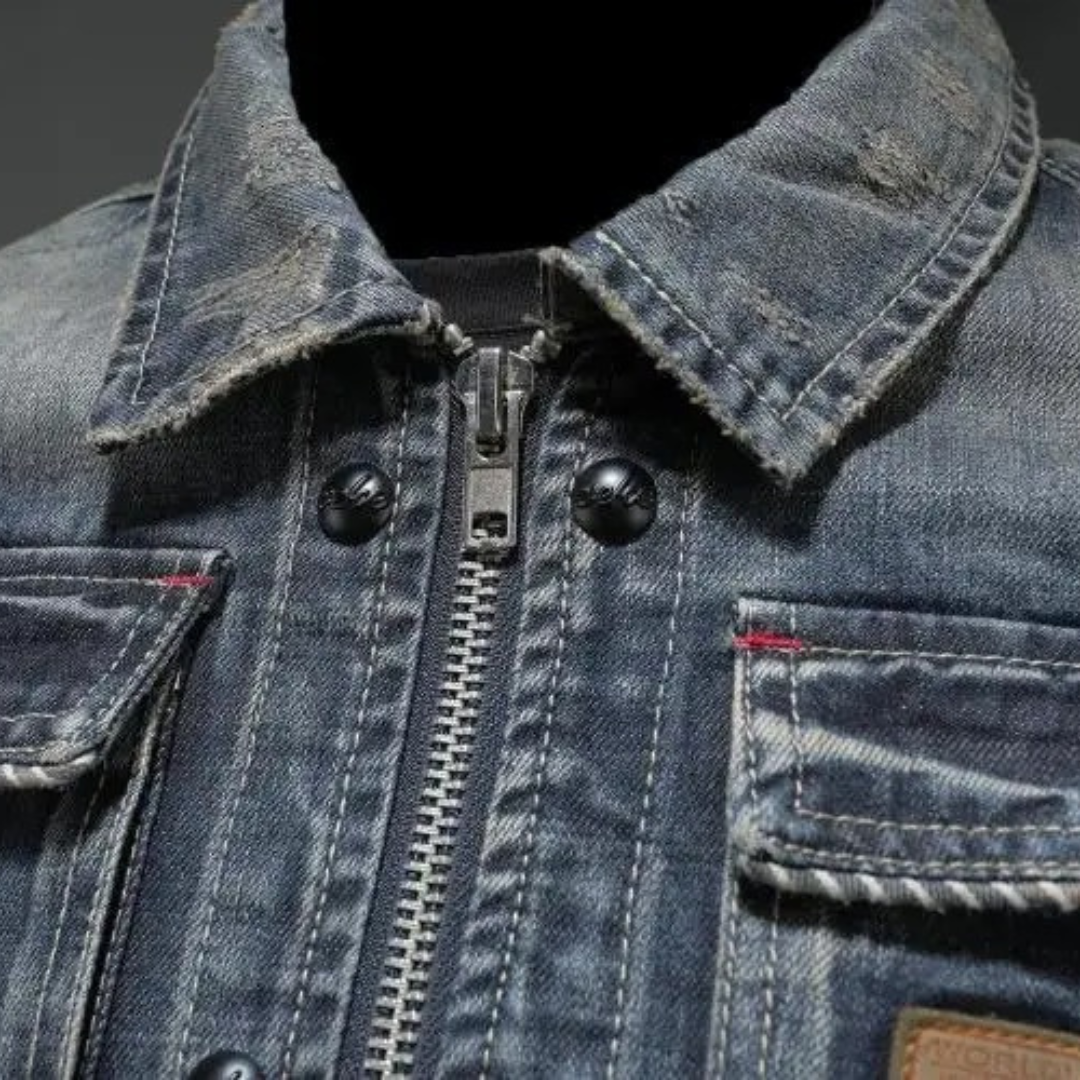 Romain – Veste en denim intemporelle