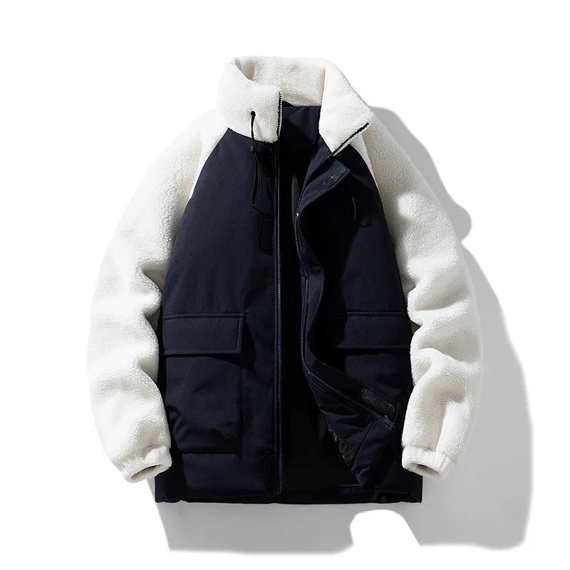 Veste Parka en Laine de Mouton Langley