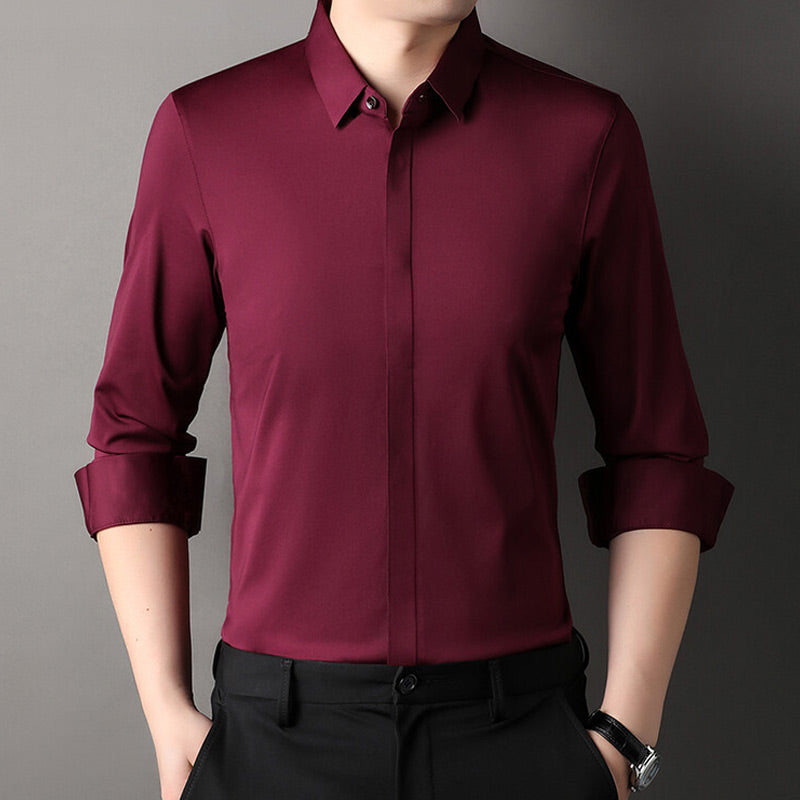 Chemise Extensible Anti-Rides