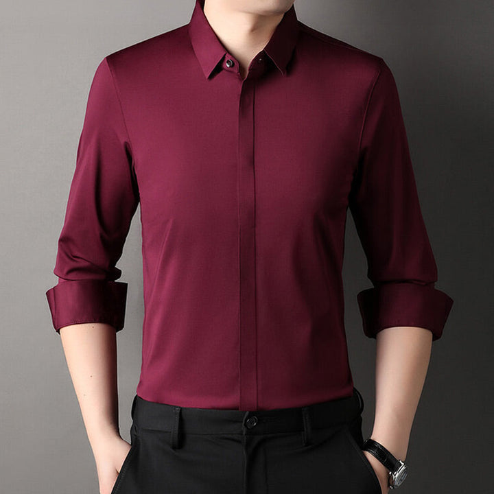 Chemise Extensible Anti-Rides