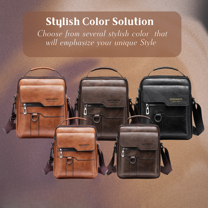Andrew - Sac à bandoulière Messenger élégant avec utilité moderne