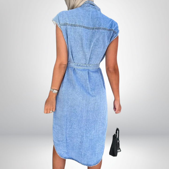Zera® | Chic Décontracté Robe en Jean