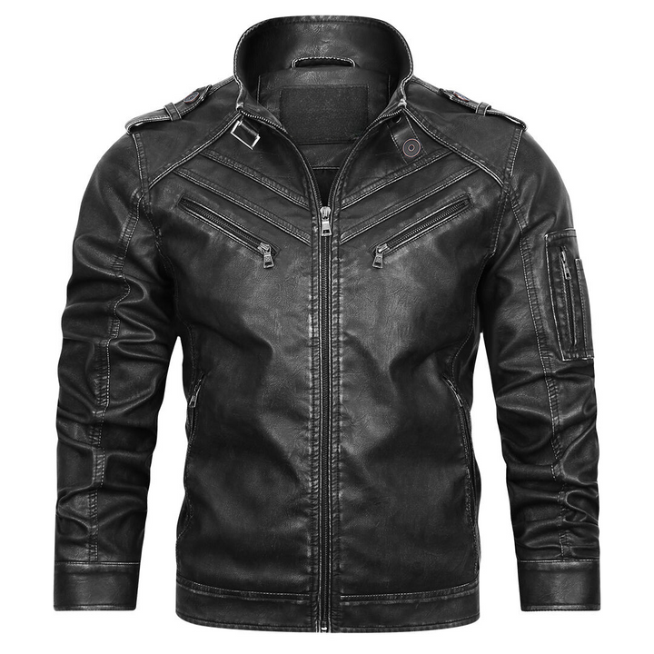 Francois – Veste cuir signature