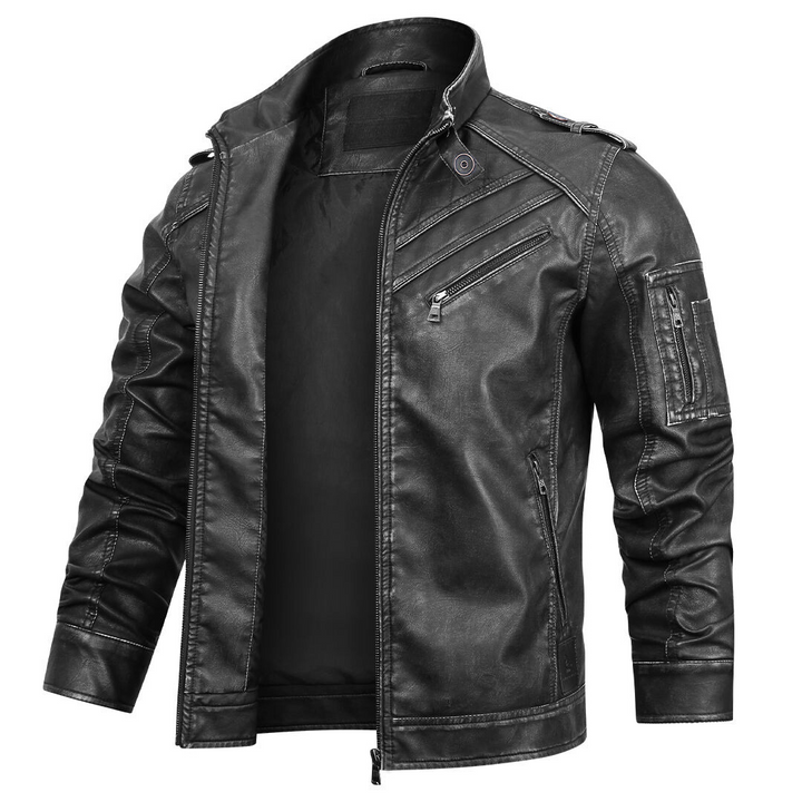 Francois – Veste cuir signature