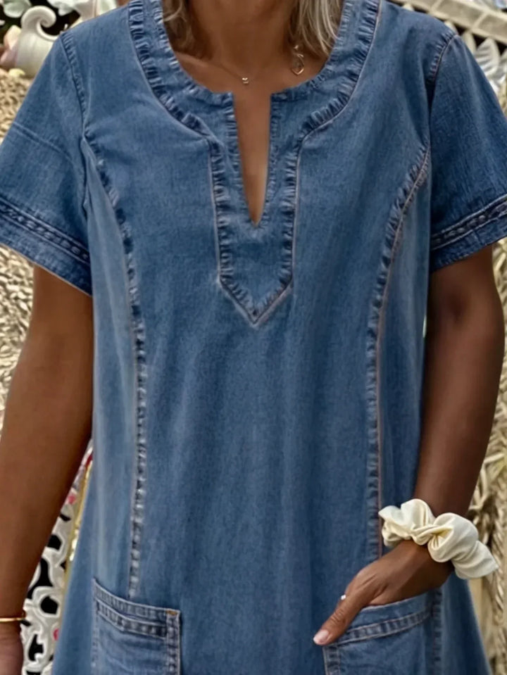 Vanessa® | Robe en Denim Douce