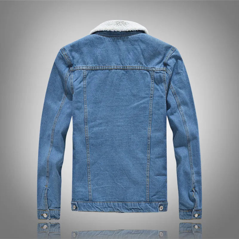 Veste en Denim Sherpa Ridgehaven