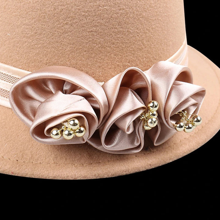 Cloche en Laine Evelyn Rose