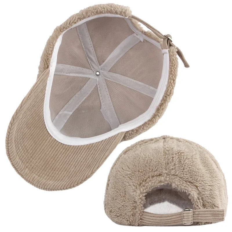 Casquette en velours côtelé Arlena