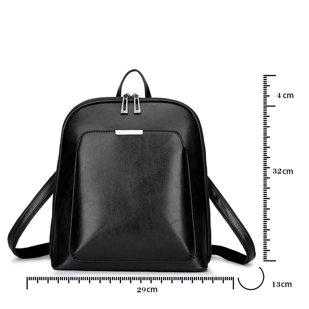 Naomi - Sac à double fermeture éclair d'une élégante simplicité